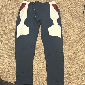 SuperX Captain America sweats. Never used, very comfortable unique sweatpants.